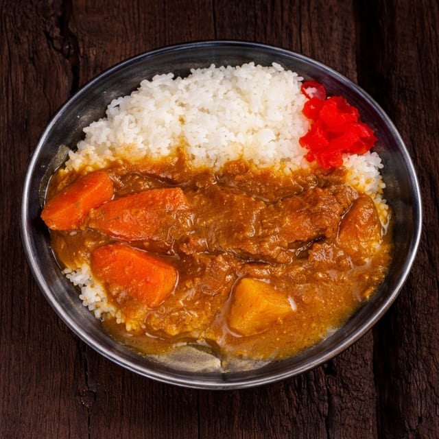 Beef Curry Rice.