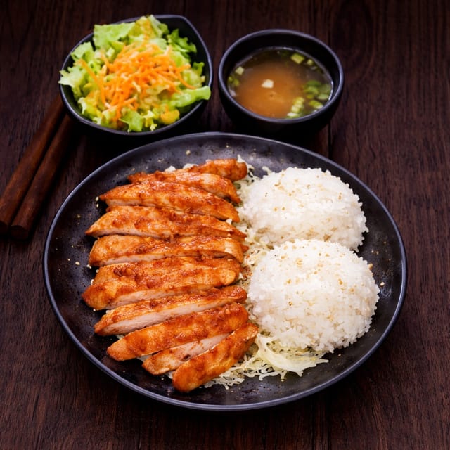 Chicken Katsu Plate.