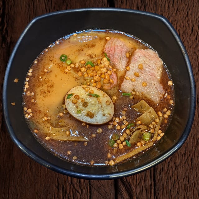 Black Garlic Udon.