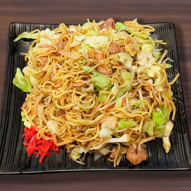 Chicken Yakisoba.