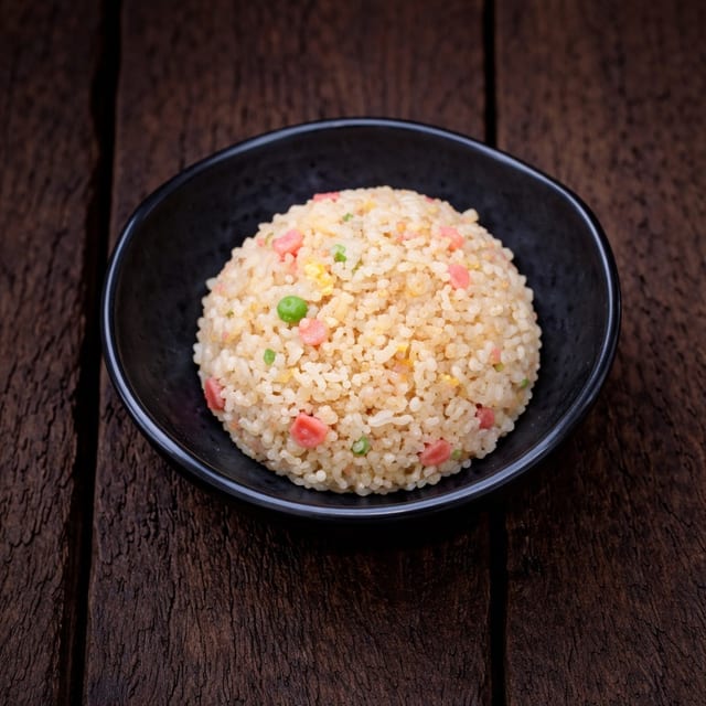 Mini Pork Fried Rice.