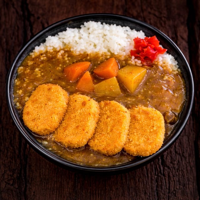 Croquette Curry Rice.