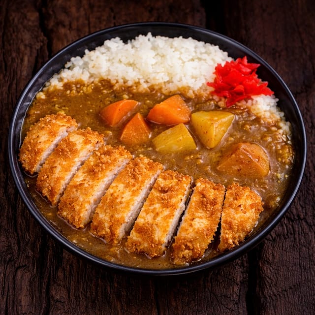 Fish Katsu Curry Rice.
