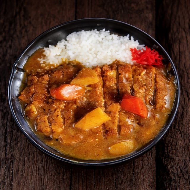 Chicken Katsu Curry Rice.