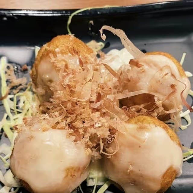 Takoyaki.