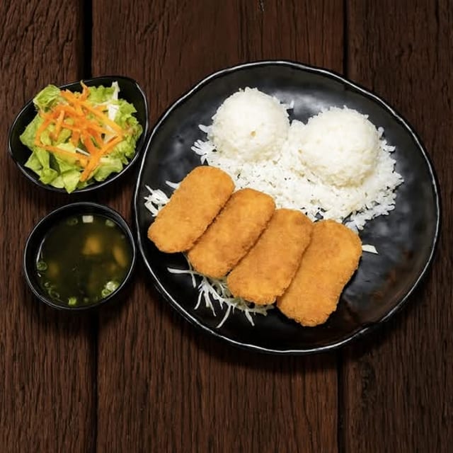 Kid's (Keiki) Spam Katsu Curry Rice.