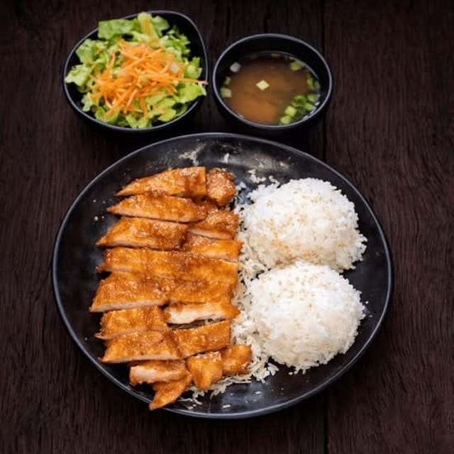 Kid's (Keiki) Fish Katsu Plate.