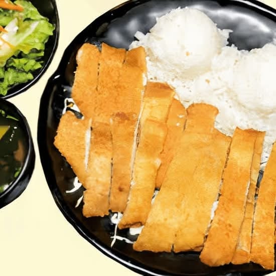Kids (Keiki) Chicken Katsu Plate.